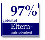 Eltern- zufriedenheit getestet 97%
